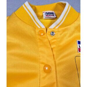 VTG 80s Levi’s National Sports Festival Track Jacket Yellow USA Retro "Unisex"
